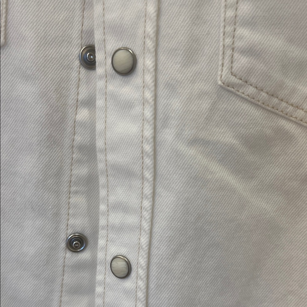 White Button-Up Shirt - Picture 7 of 15